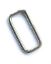 Picture of Solid Rectangle Metal Loop Silver