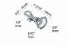 Picture of Mini Swivel Hook 191