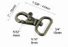 Picture of Swivel Hook M132