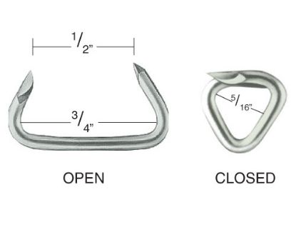 Picture of Hog Rings - Sharp Points #1442-5