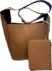 Picture of 229 Bucket Leather Bag with Leather Pouch