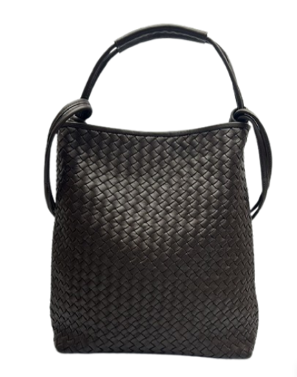 Picture of 202 Woven Large Leather Bag